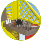 Smoby Toys Słoneczny domek z letnią kuchnią (7600810713) - obraz 4