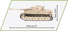 Конструктор Cobi Друга Світова Війна Танк Тигр 131 340 деталей (COBI-2710) - зображення 6