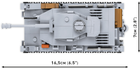 Klocki konstrukcyjne Cobi II Wojna Światowa Czołg Panzer IV 390 elementów (COBI-2714) - obraz 5