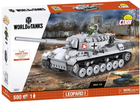 Klocki konstrukcyjne Cobi World Of Tanks Leopard 600 elementów (3037)