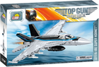 Klocki konstrukcyjne Cobi Top Gun 2 Myśliwiec bombardujący F/A-18E/F "Super Hornet" 570 elementów (COBI-5805) - obraz 1