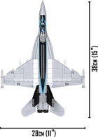 Klocki konstrukcyjne Cobi Top Gun 2 Myśliwiec bombardujący F/A-18E/F "Super Hornet" 570 elementów (COBI-5805) - obraz 7