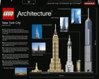 Zestaw klocków LEGO Architecture Nowy Jork 598 elementów (21028) - obraz 9