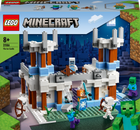 Zestaw klocków LEGO Minecraft Lodowy zamek 499 elementów (21186)