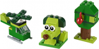 Конструктор LEGO Classic Зелені кубики для творчості 60 деталей (11007) - зображення 12