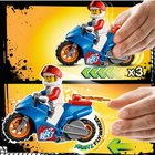 Zestaw klocków LEGO City Stuntz Rakietowy motocykl kaskaderski 14 elementów (60298) - obraz 5