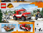 Конструктор LEGO Jurassic World Полювання на Блу та Бета-велоцираптора 181 деталь (76946) - зображення 10