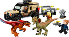 Конструктор LEGO Jurassic World Перевезення пірораптора та дилофозавра 254 деталі (76951) - зображення 9