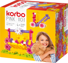 Набір для творчого конструювання Korbo Pink 110 деталей (5906395455362) - зображення 1