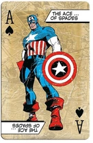 Zestaw kart do gry Winning Moves Waddingtons Marvel Comic Retro (22453) - obraz 2