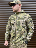 Летняя тактическая куртка Рип-Стоп Premium Мультикам (Размер 56) - изображение 7