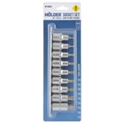 Набор головок TORX головки на планке Molder, 1/2", CR-V, 9 шт (MT68009)