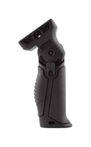 Передняя рукоятка DLG Tactical (DLG-048) складная на Picatinny (полимер) черная - изображение 5
