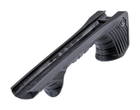 Передняя рукоятка DLG Tactical (DLG-159) горизонтальная на Picatinny (полимер) черная - изображение 3