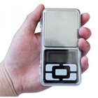 Весы ювелирные электронные MH-Series, на 2 батарейки Pocket Scale до 200 г, цвет-серый (AF-6704 SV)