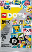 Zestaw klocków LEGO DOTS seria 7 — Sports 115 elementów (41958)