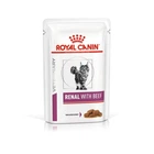 Влажный корм для кошек Royal Canin Renal With Beef с говядиной 85 г
