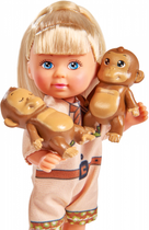 Лялька Simba Toys Еві з мавпочками (5733481) - зображення 2