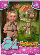 Лялька Simba Toys Еві з мавпочками (5733481) - зображення 4