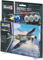 Zmontowany model myśliwca Revell Spitfire MK.Vb. Skala 1:72 (63897) - obraz 1