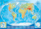 Puzzle Trefl Duża fizyczna mapa świata 4000 elementów (45007) - obraz 2