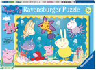 Puzzle Ravensburger Świnka Peppa i podwodne sitko 35 elementów (05062) - obraz 1