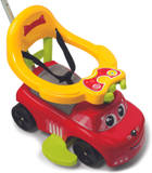 Dziecięca maszyna do łyżwiarstwa Smoby Toys 54 x 40,5 x 47 cm Czerwony koń 3 w 1 (7600720618) - obraz 6