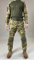 Військові штани Tactic CORD Ріп-стоп, (тактичні штани з наколінниками) піксель 48 - зображення 7
