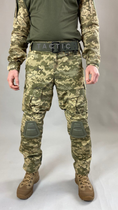 Військові штани Tactic CORD Ріп-стоп, (тактичні штани з наколінниками) піксель 46 - зображення 1