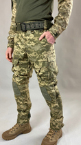 Військові брюки Tactic CORD Ріп-стоп, (тактичні штани з наколінниками) піксель 46 - изображение 6