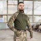 Тактичний костюм 3 в 1 PATRIOT SET (бойова сорочка Ubacs (Убакс) + китель + штани Apex) мультикам Tactic 54 розмір - зображення 7