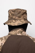 Панама тактическая размер 58 Пиксель военная для ВСУ армейская пиксель мужская - изображение 2