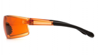 Очки защитные открытые Pyramex Provoq (orange) оранжевые - изображение 3