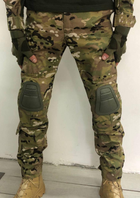 Костюм военный мультикам, убакс + штаны с наколенниками размер L - изображение 3