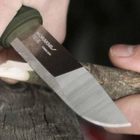 Нож фиксированный Mora Kansbol Multi-Mount (длина: 228мм, лезвие: 109мм), оливковый, ножны пластик - изображение 3