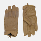Перчатки тактические кожаные First Tactical 150007-060 M Песочные (843131112316) - изображение 1