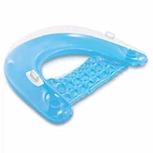 Крісло-шезлонг, блакитне, 152х99 см INTEX (58859)