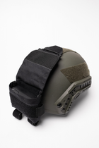 Підсумок противага (кишеня) для аксесуарів на кавер для балістичного шолома Fast Mandrake Чорний - зображення 2