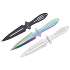 Ножі метальні 3 в 1 комплект із трьох кольорів F027 - зображення 5