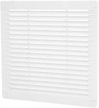 Решетка вентиляционная пластиковая AirRoxy 150x150 white белая 02-316