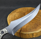 Нескладной тактический нож Tactic туристический охотничий армейский нож с ножнами (K-601) - изображение 5