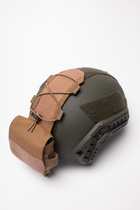Подсумок противовес для аксессуаров на кавер для баллистического шлема Fast Койот - изображение 1