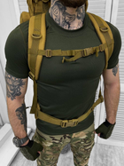Тактичний великий армійський рюкзак 100+10л flex рамный - изображение 7