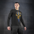 M-Tac футболка Месник довгий рукав Black/Yellow/Blue XL - зображення 10