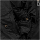 Куртка Бомбер летная US FLIGHT JACKET MA1 STYLE Черный 3XL - изображение 9
