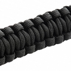 M-Tac браслет паракорд Black, армейский браслет черный, тактический паракордовый браслет - изображение 5