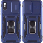 Ударостійкий чохол Camshield Army Ring для Xiaomi Redmi 9A Синій