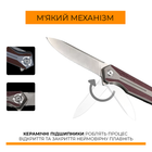 Нож складной Roxon K1 лезвие D2, бордовый (K1-D2-FS) - изображение 4