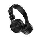 Беспроводные накладные MP3 наушники блютуз с микрофоном с картой памяти Hoco W25 Bluetooth Черный