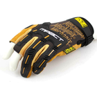 Тактические перчатки Mechanix Wear M-Pact Leather Fingerless Framer без трёх пальцев - изображение 7